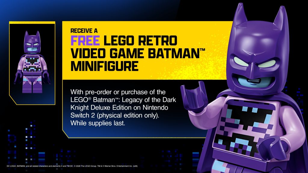 LEGO Batman: Legacy of the Dark Knight Hits Nintendo Switch 2 on September 18 — Joker and Harley Quinn DLC Same Day