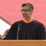 Sundar Pichai avoids AI topic at Stanford commencement