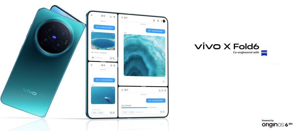 Vivo X Fold 6 Launched: Dimensity 9500, 7,000mAh Battery, and a 200MP Camera First