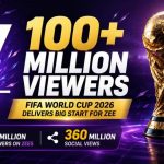 Zee Entertainment Records Over 100 Million Viewers for FIFA World Cup 2026 Opening Weekend