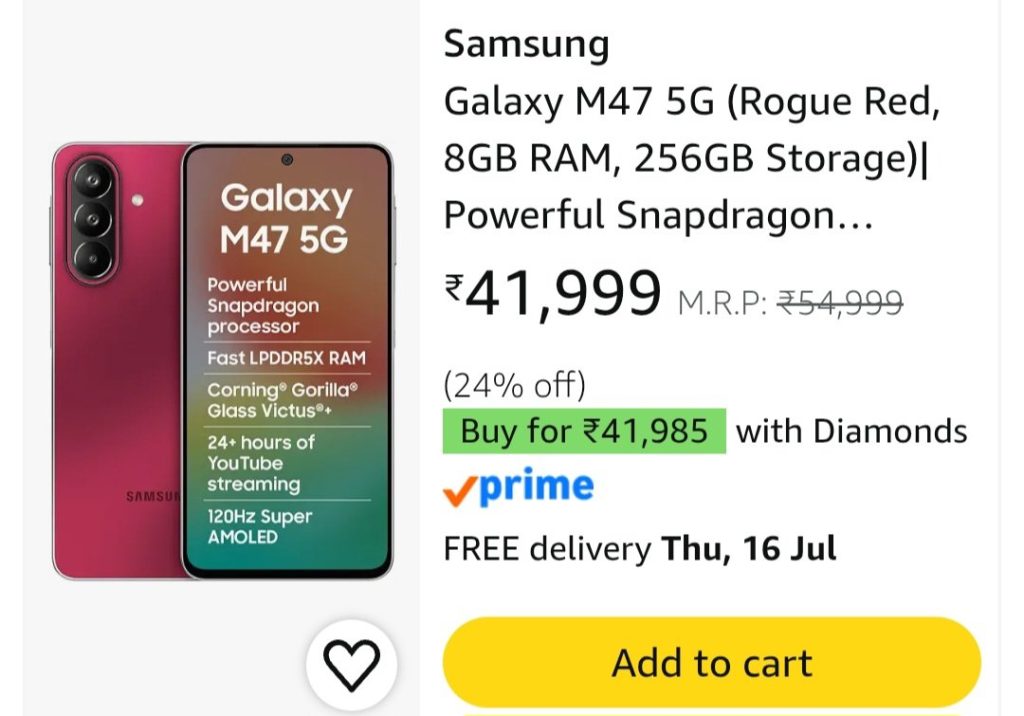 Samsung's Galaxy M47 5G Price Jumped ₹10,000 in 10 Days — Coincidence or Strategy?
