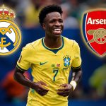 Real Madrid Send Counter-Offer to Vinicius Jr. Amid Arsenal’s Growing Interest