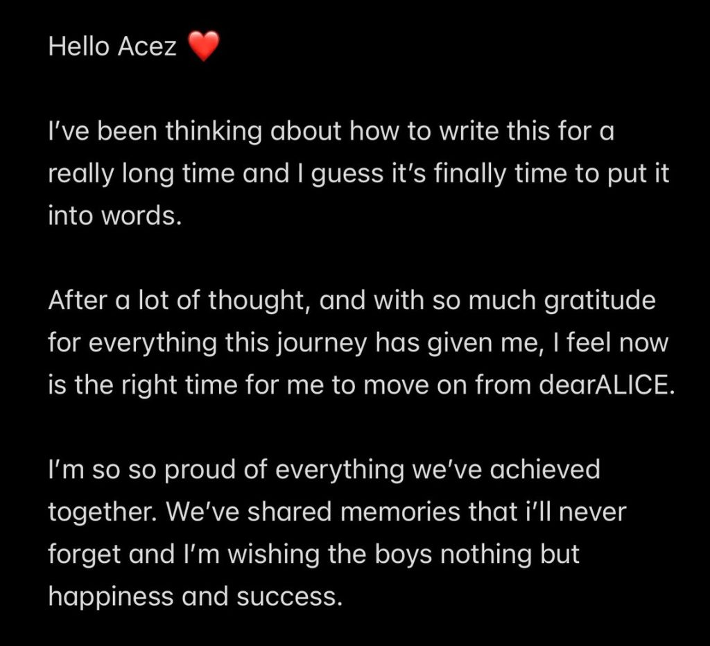 DearAlice