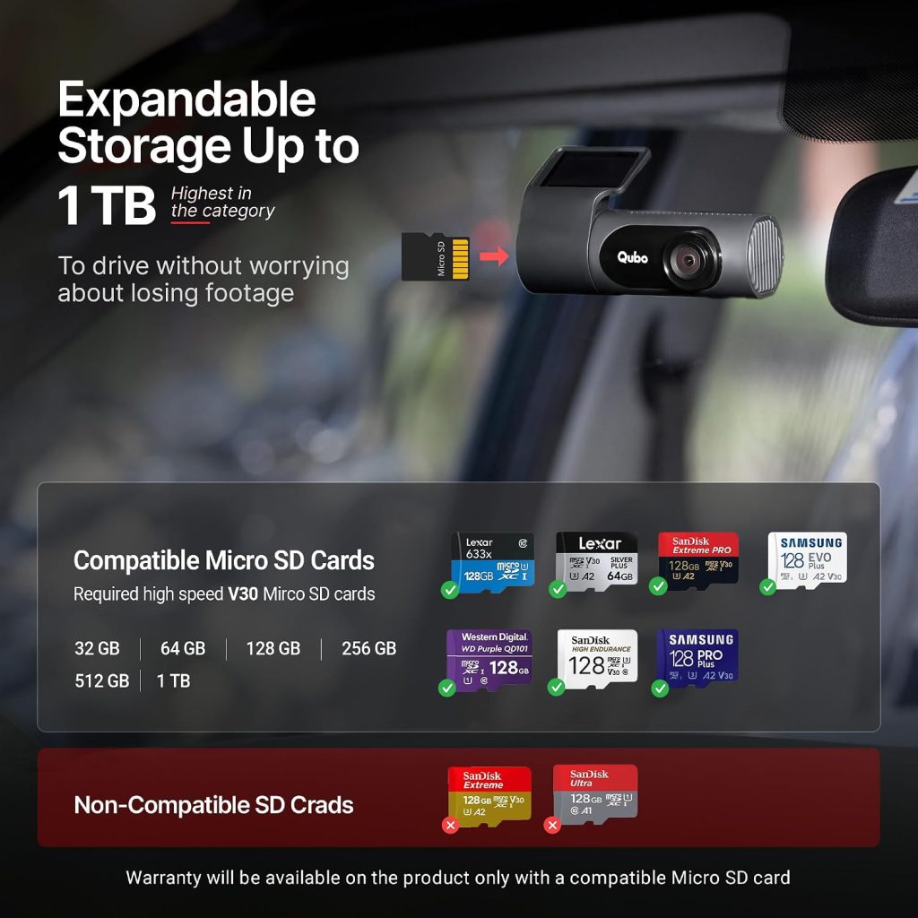 Qubo Dashcam Pro X