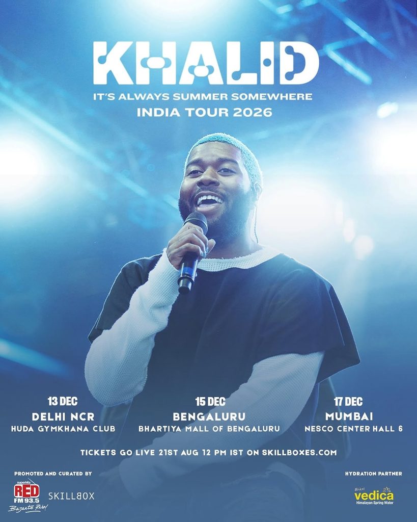 Khalid India Tour