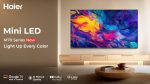 Haier Launches Mini LED M70 Series Smart TVs in India
