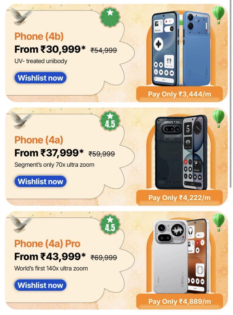 Nothing & OPPO's Flipkart Freedom Sale Prices Are Out — But Are They Really "Sale" Prices?