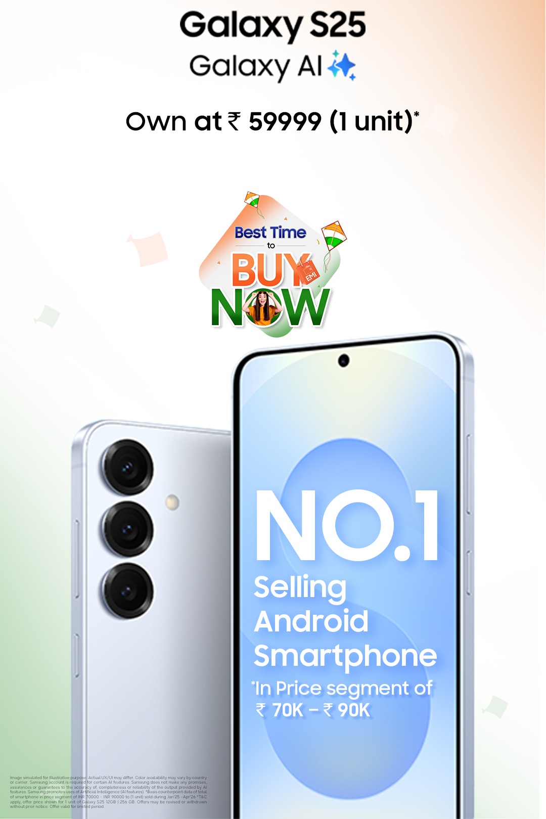 Samsung Galaxy S25 at ₹59,999 During Flipkart Freedom Sale 2026 — Is This the Best Time to Buy?