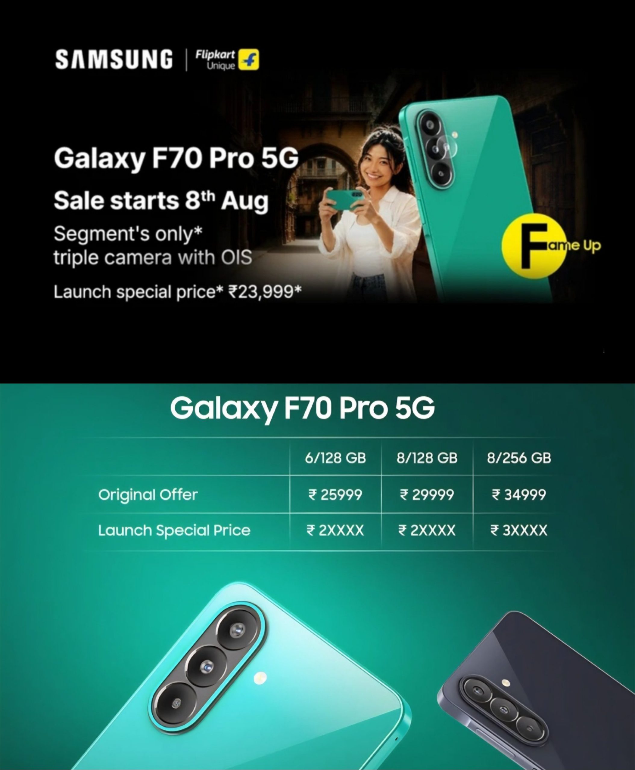 Samsung Galaxy F70 Pro 5G
