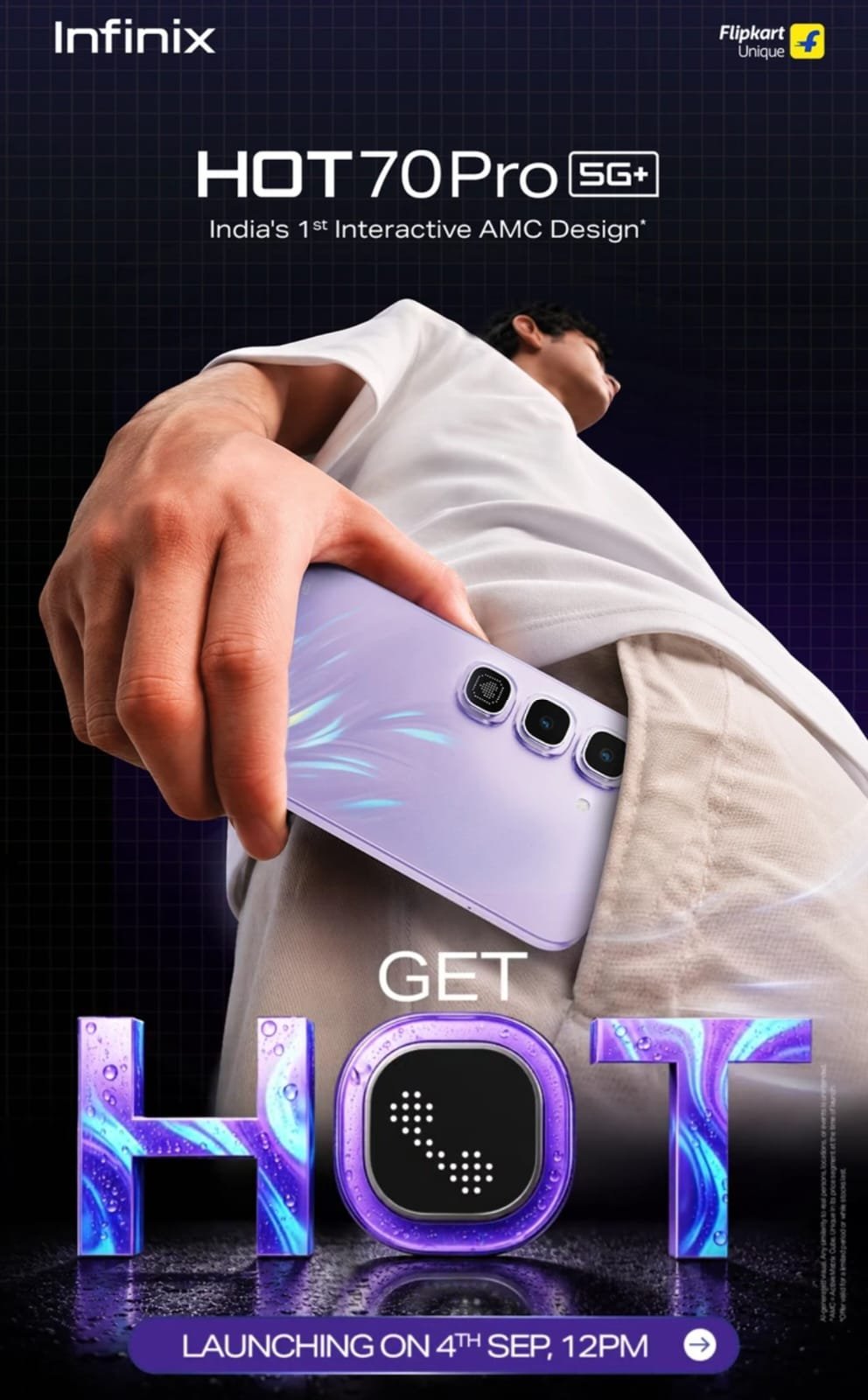 Infinix HOT 70 Pro 5G Launches in India on September 4