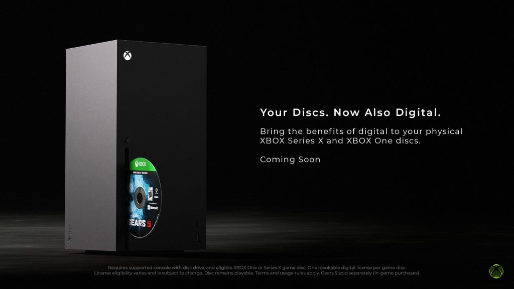 Xbox Launches Disc-to-Digital: Turn Your Discs Into Downloads