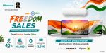 Hisense and Toshiba Announce Independence Day Sale Across Amazon, Flipkart Platforms