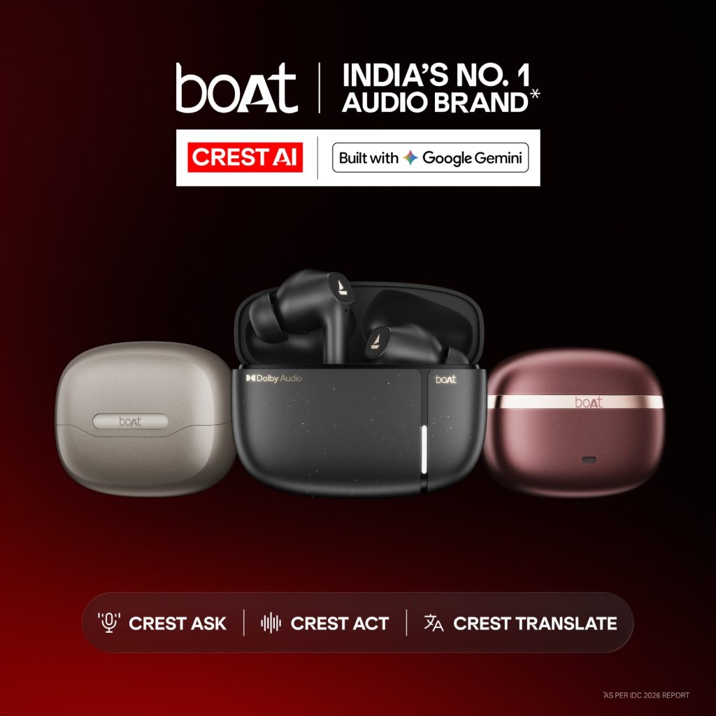 boAt brings Google Gemini to Its Next-Gen Audio Devices