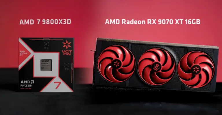 AMD Ryzen 7 9800X3D and RX 9070 XT Combo Cost Less Than One RTX 5070 Ti