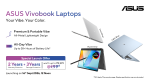 ASUS to Unveil New Vivobook Lineup on September 16, Emphasizing Design and Processor Variety