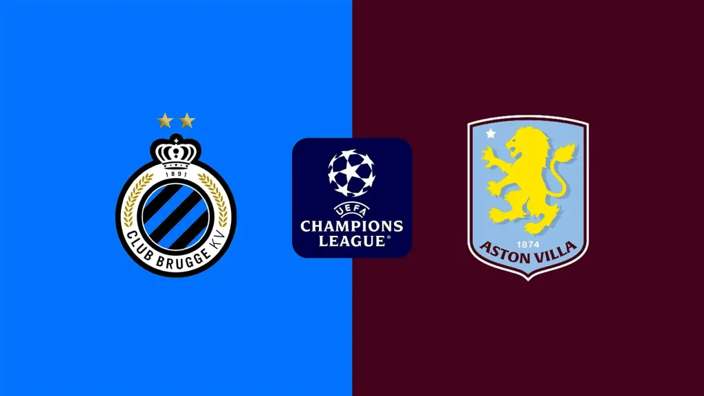 Club Brugge vs Aston Villa: Villa Win 3-2 in Champions League Opener