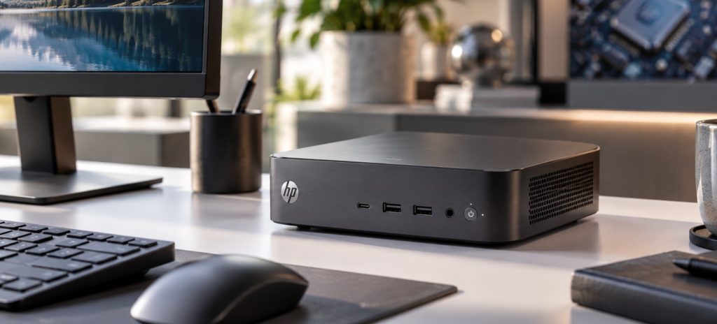 HP OmniDesk Mini Launched at $799.99 With Intel Wildcat Lake, a Mac Mini Rival in Size