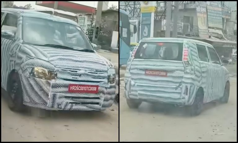 Maruti Wagon R Facelift Spied: New Headlamps, Engine Figures, And Cabin Upgrades