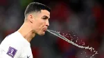 Why Do Footballers Spit Out Water Instead of Drinking It During a Match?