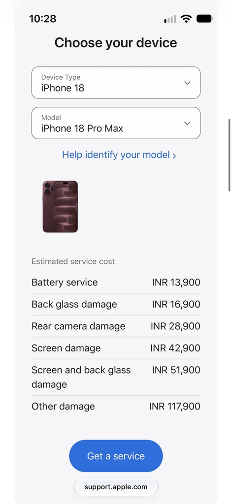 iPhone 18 Pro Max Repair Costs Are Live — And Apple Barely Changed a Thing
