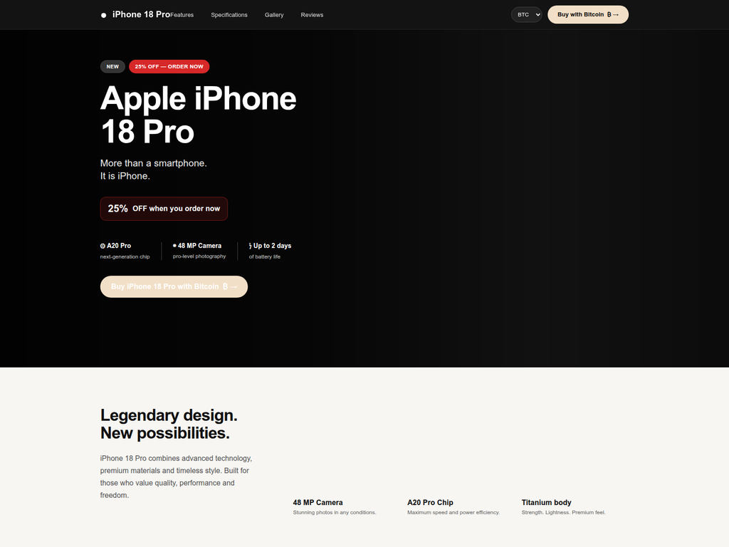 iPhone 18