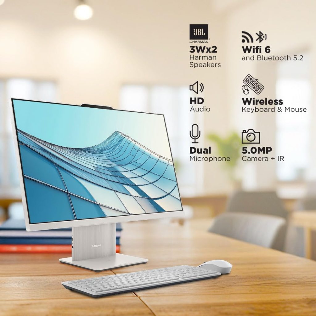 Lenovo IdeaCentre AIO at Rs 86,990: 52% Off, About Rs 78,021 After Coupon and Bank Offer