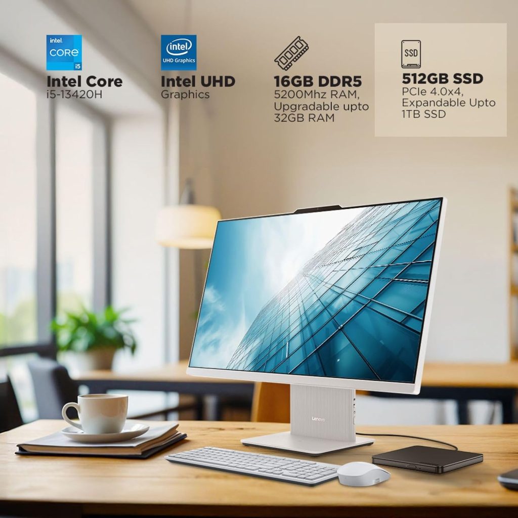 Lenovo IdeaCentre AIO at Rs 86,990: 52% Off, About Rs 78,021 After Coupon and Bank Offer
