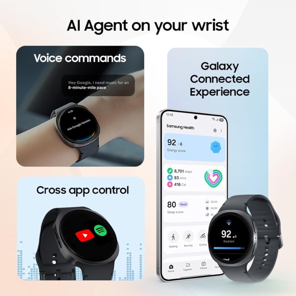 Samsung Galaxy Watch8 at Rs 19,499: 50% Off, About Rs 17,549 With Bank Offer