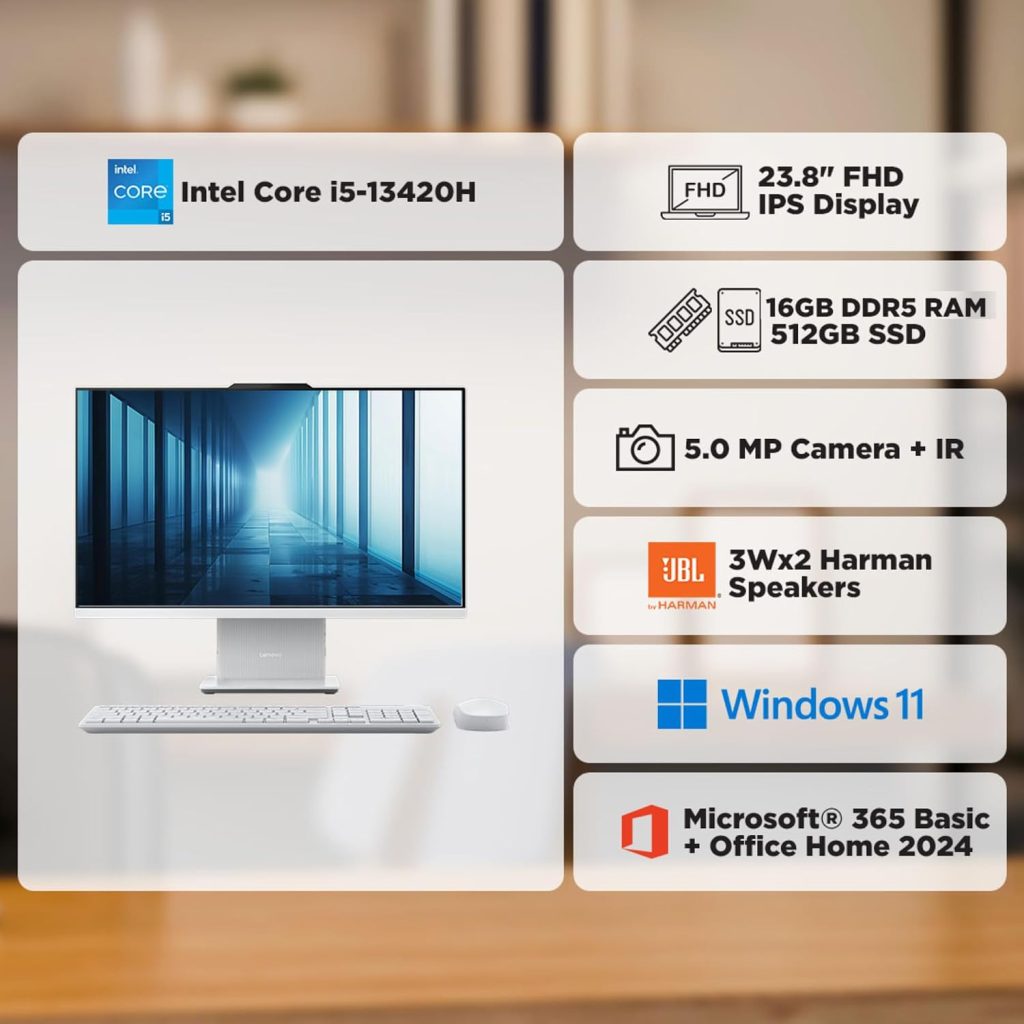 Lenovo IdeaCentre AIO at Rs 86,990: 52% Off, About Rs 78,021 After Coupon and Bank Offer