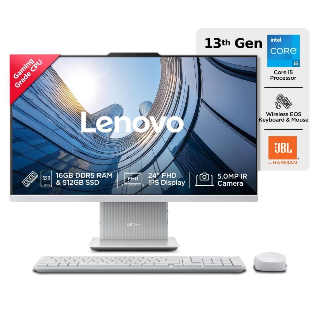 Lenovo IdeaCentre AIO at Rs 86,990: 52% Off, About Rs 78,021 After Coupon and Bank Offer