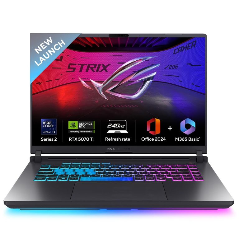Best RTX 5070 Ti Laptop Deals on Amazon India: 9 Picks From ₹2,39,740