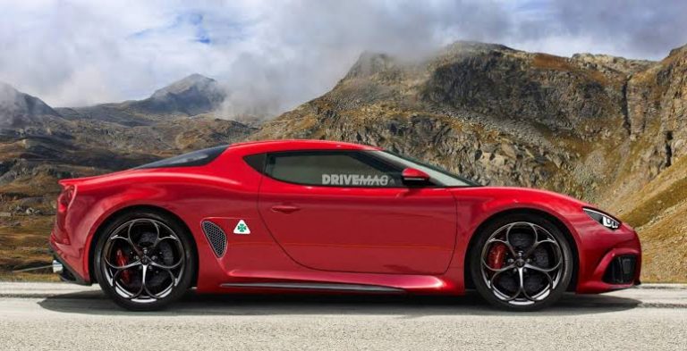 Alfa Romeo’s Bold Four-Seat Sports Car