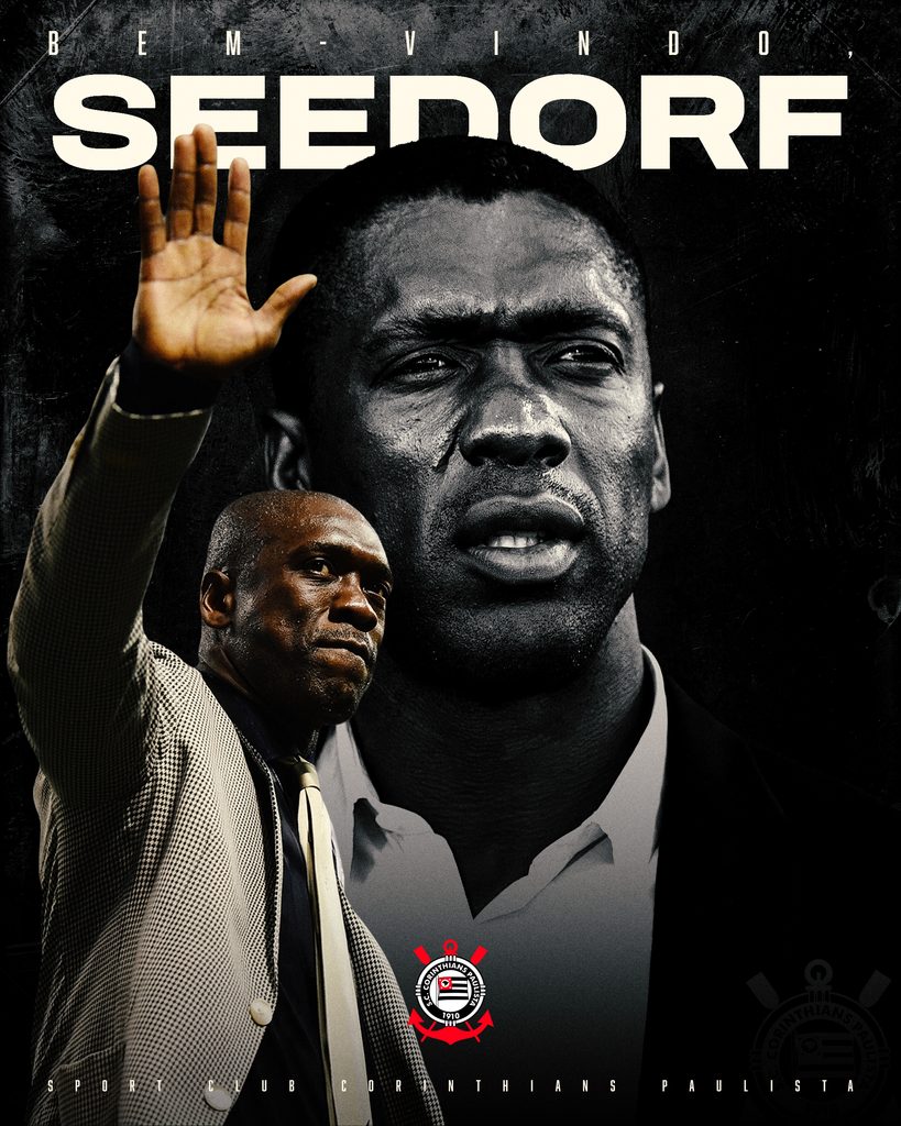 Clarence Seedorf named Corinthians coach amid the club's relegation fight