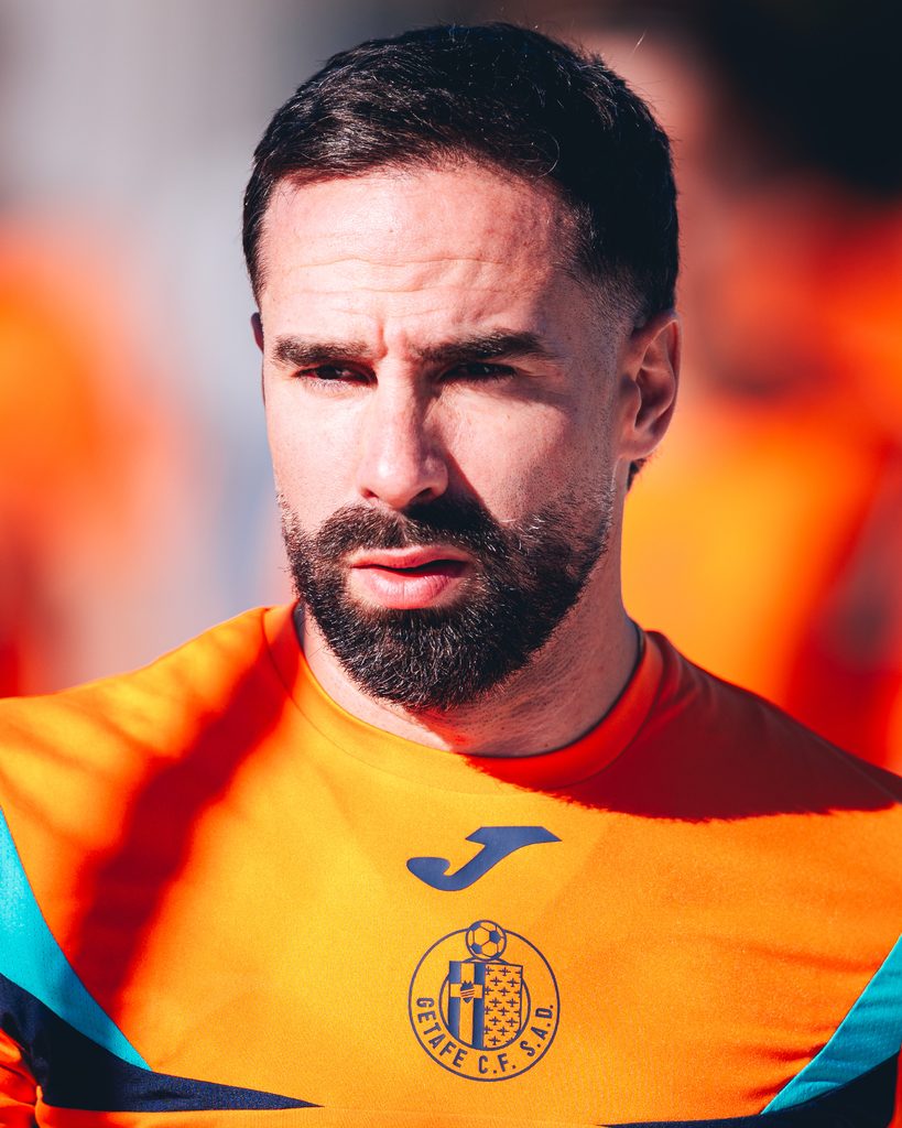 Dani Carvajal pictured alongside details of his Real Madrid career honours