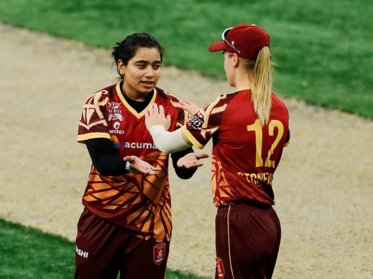 Vancouver Anchors Women face Toronto Sixers Women in Women’s Match 2 of Canada Super 60 Season 2 at BC Place Stadium in Vancouver on 30 September 2026, photographed by Saikat Das for AceImages and saikatdas.com.