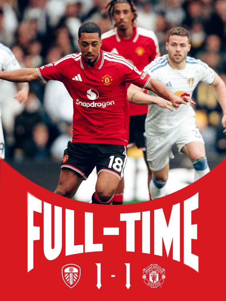 Leeds United 1-1 Manchester United: Mbeumo Scores as Carrick Pressure Grows