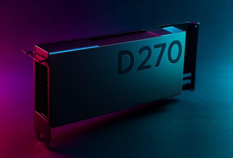 Intel GPU D270 Packs Up to 480GB