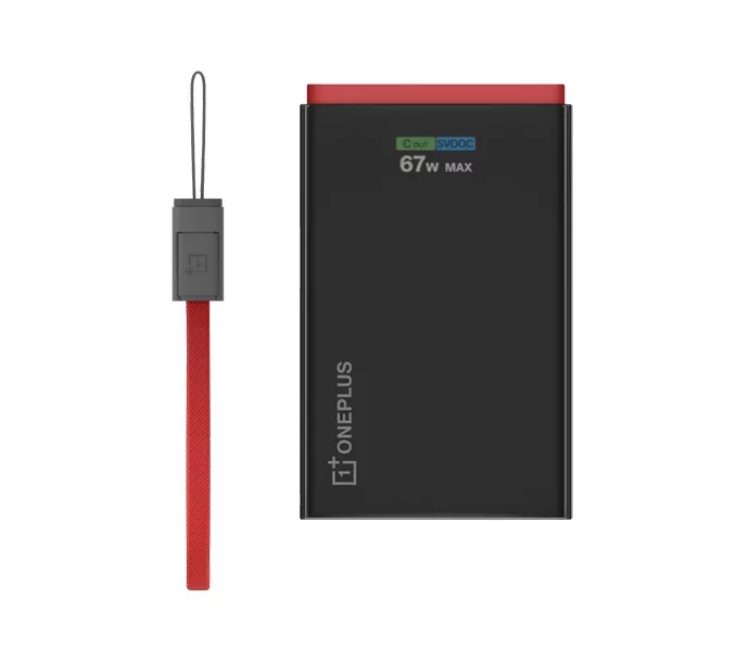 OnePlus 67W SuperVOOC 10,000 mAh Power Bank Is Launched at 229 Yuan With a Built-In Display
