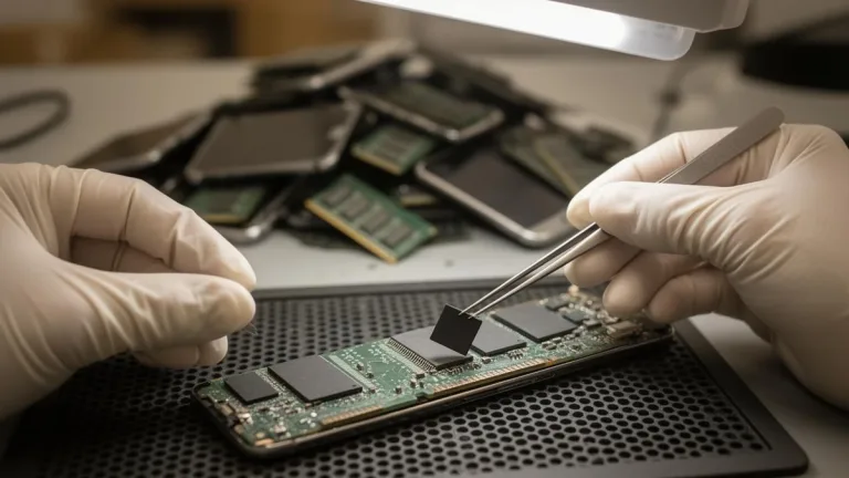 Budget Phones Using Recycled Memory Chips?