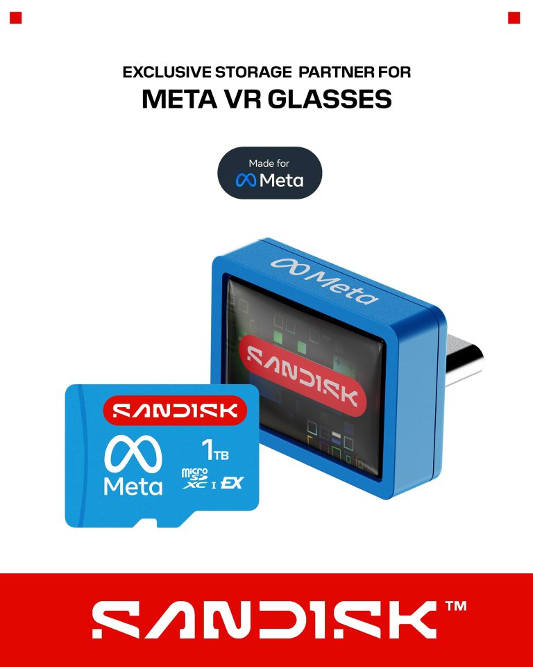 Sandisk Partners With Meta for VR