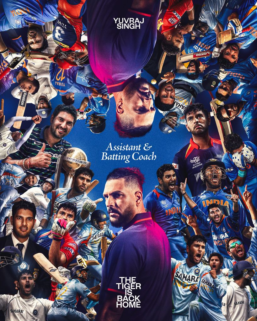 Yuvraj Singh appointed Delhi Capitals assistant and batting coach ahead of IPL 2027