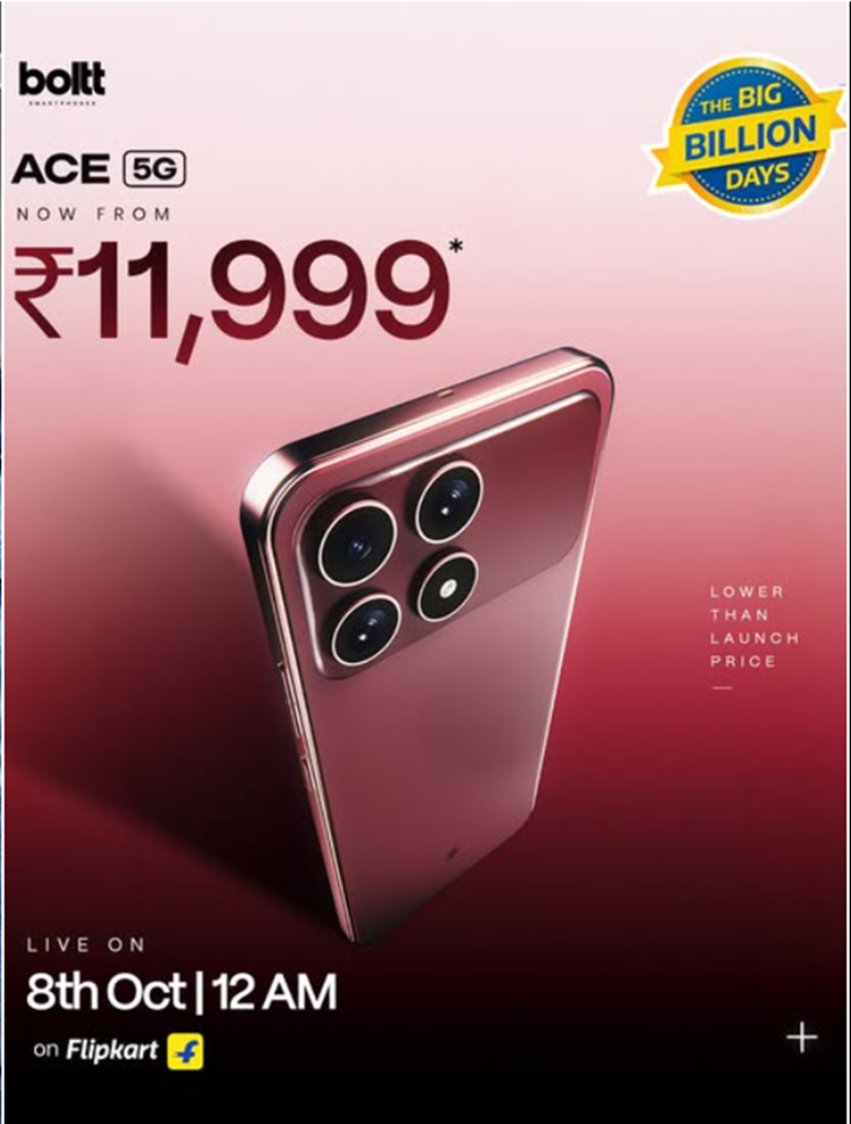 Boltt Ace 5G: Massive Price Drop!