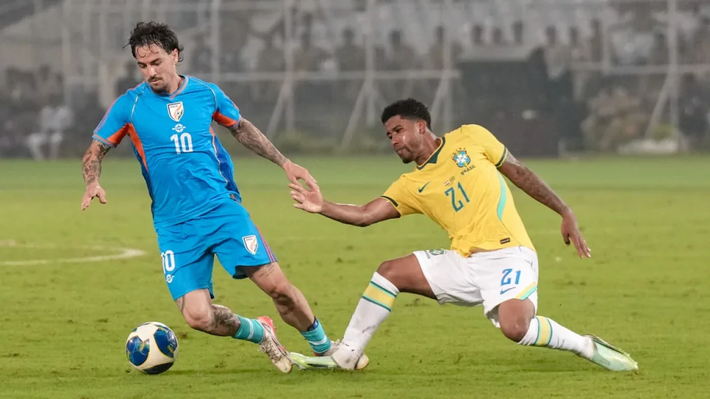Brazil 4-0 India: Selecao Thrash Blue Tigers in Kolkata