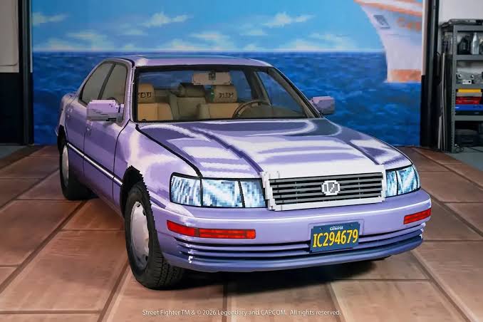 Lexus LS400 Gets Street Fighter Makeover